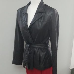 Wilson's Leather Maxima Black Leather Jacket